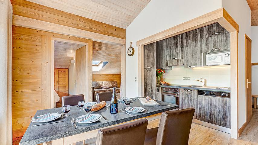 Chalet pour 7 personnes, avec balcon et vue à Le Grand-Bornand - 3