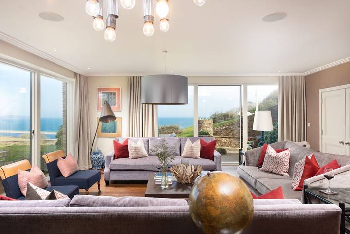 Ferienhaus für 14 Personen, mit Balkon und Garten in Devon - 4