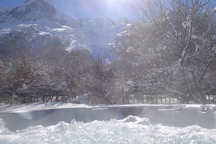 Chalet für 8 Personen, mit Whirlpool und Garten - 1