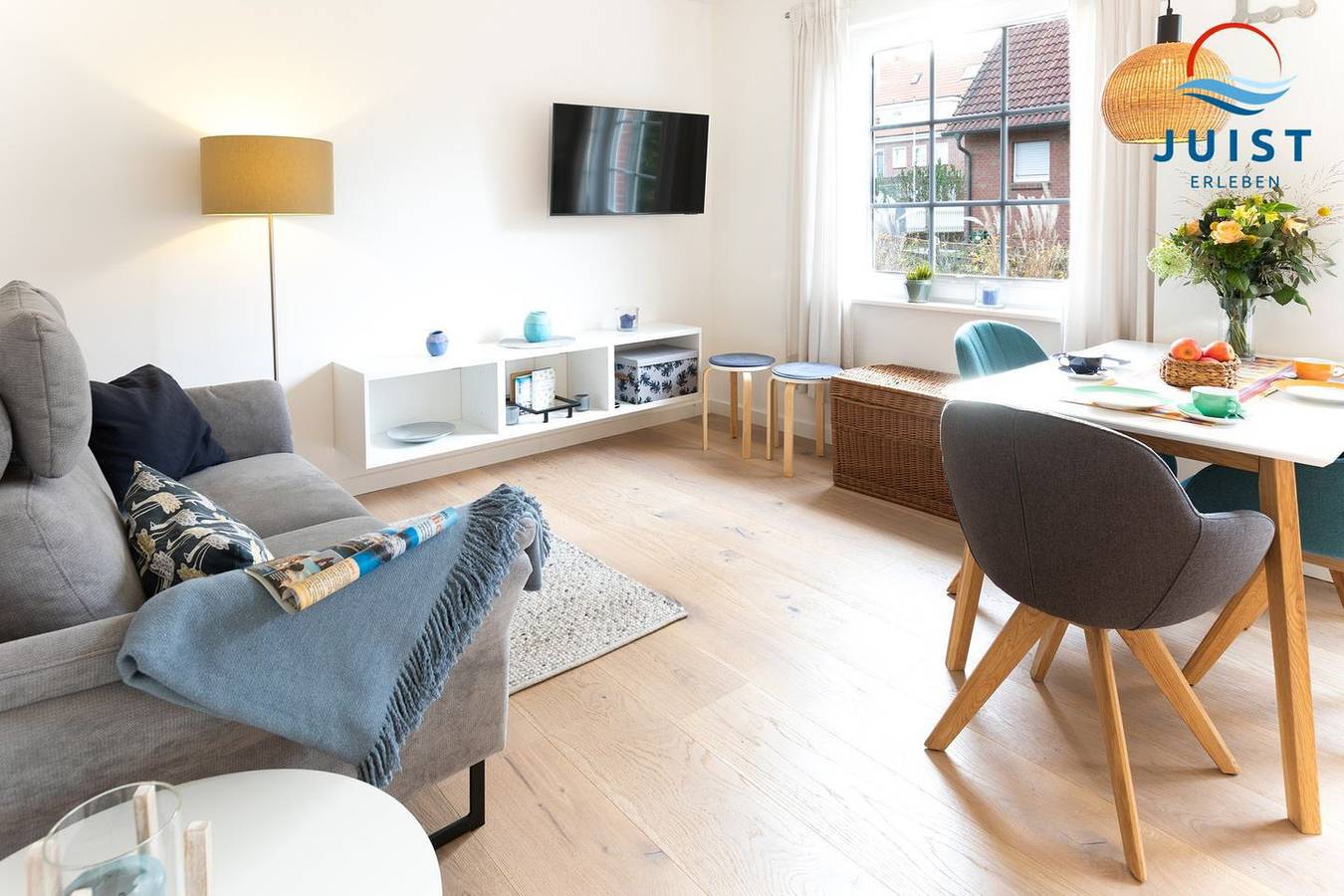 Entire apartment, Freundliche helle Ferienwohnung, ideal für Paare, mit Südterrasse im Ostdorf in Juist