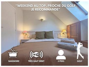 Gîte pour 3 personnes, animaux acceptés à Saint-Martin-du-Vieux-Bellême