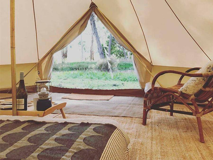 Camping Du Lac Fontclaire - Tente 2 personnes - Tente Lodge in Puivert, Région de Limoux