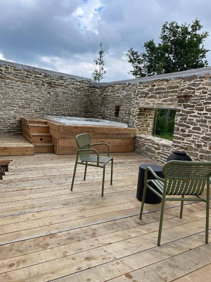 Location de vacances pour 4 personnes, avec jacuzzi et jardin à Melgven - 3