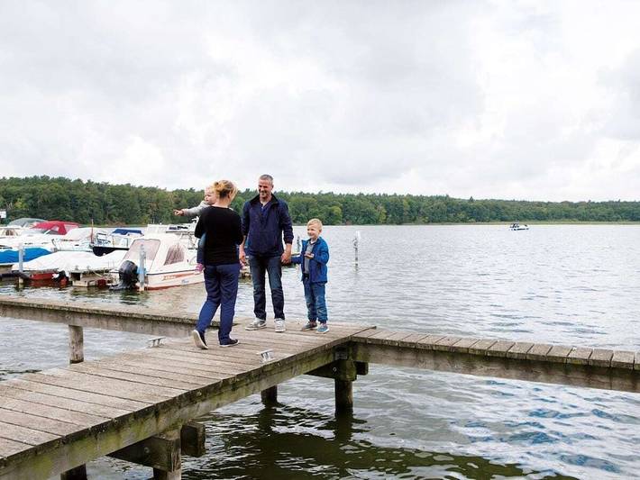 Am Grienericksee in Rheinsberger See, Rheinsberg