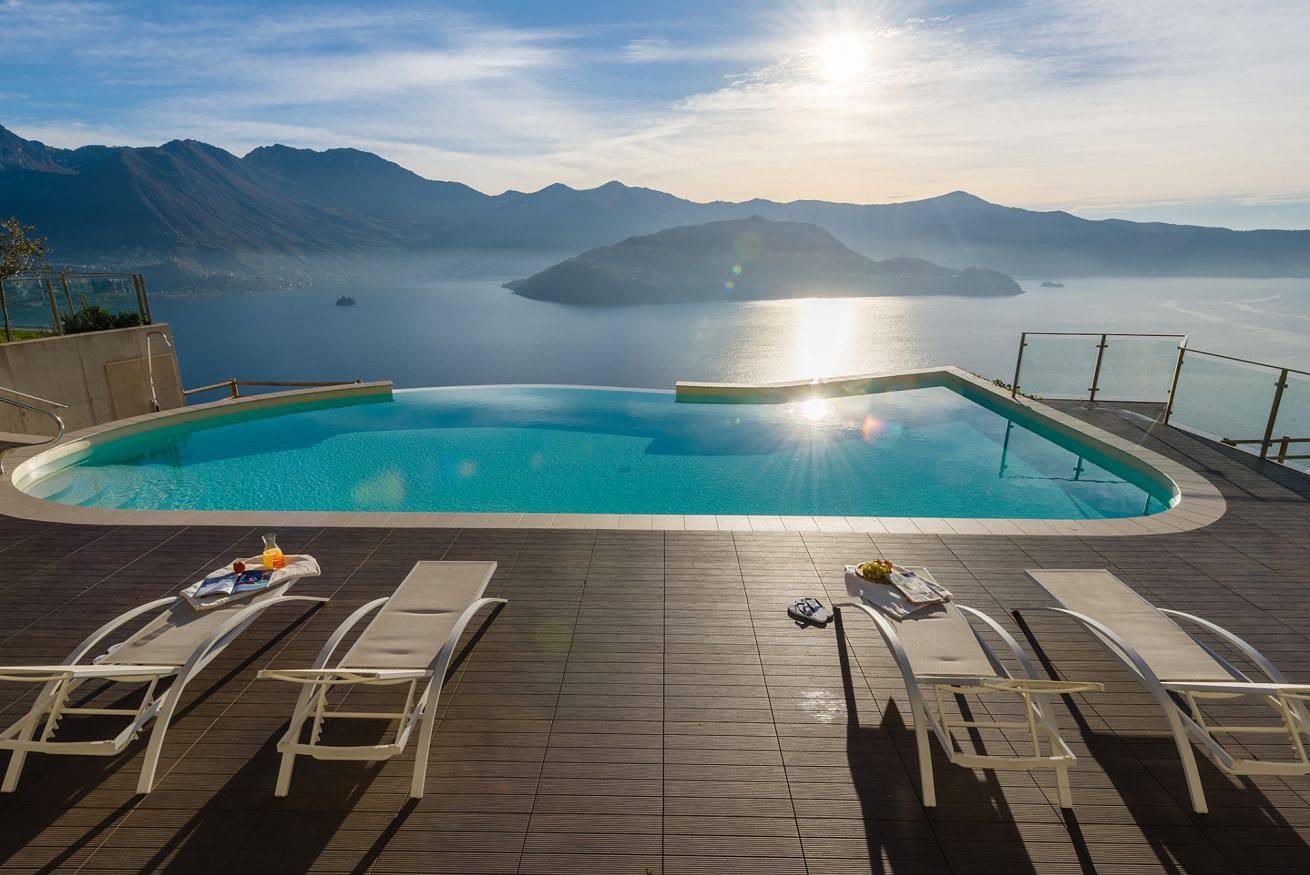 Ganze Wohnung, Enjoyiseolake - Colosseo - wunderbarer Seeblick und Schwimmbad in Località Spiglia, Gemeinde Parzanica