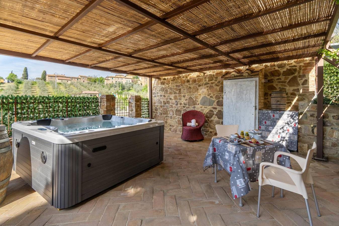 Ganze Wohnung, Ferienhaus Sant Antimo Montalcino in Castelnuovo dell'Abate, Montalcino