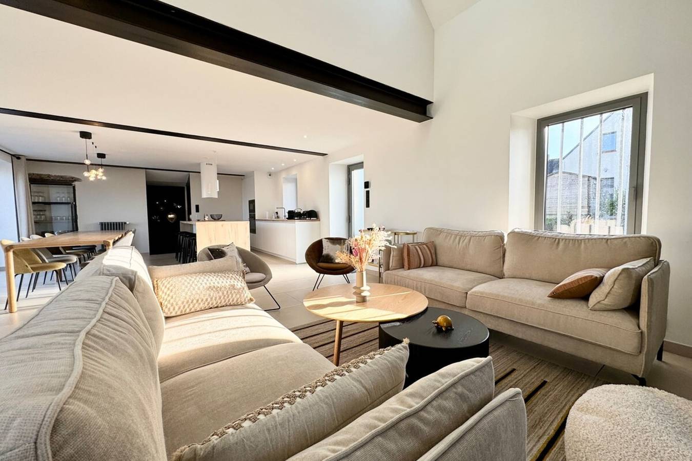 Casa de vacaciones para 13 personas con balcón in Plouhinec (Morbihan), Côte des Mégalithes