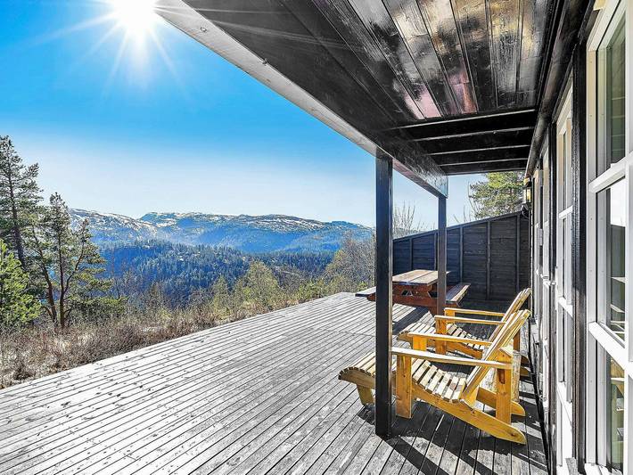 Ferienhaus für 10 Personen, mit Terrasse in Vest-Agder