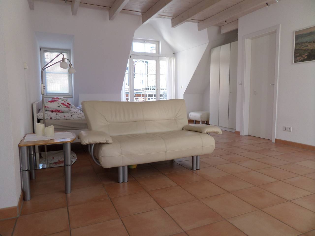Entire apartment, Holiday Apartment Above the Rooftops in Lindau with Balcony in Lindau, Bavarian Swabia