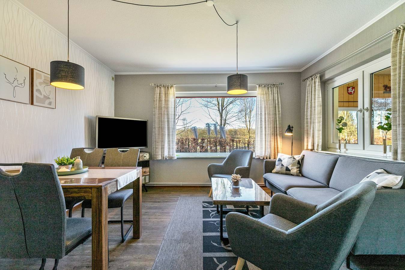 Ganze Wohnung, Ferienwohnung Sawade" mit privater Terrasse, Gemeinschaftsgarten und Wi-Fi in Schafstedt, Albersdorf und Umgebung