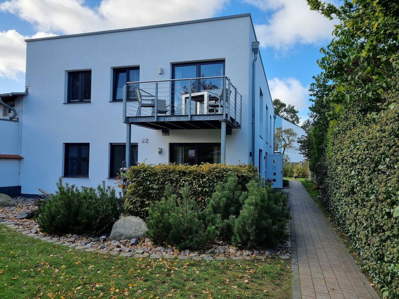 Ganze Ferienwohnung, Haus vier Elemente Ferienhaus mit vier Ferienwohnungen - Erde in Zinnowitz, Usedomer Norden