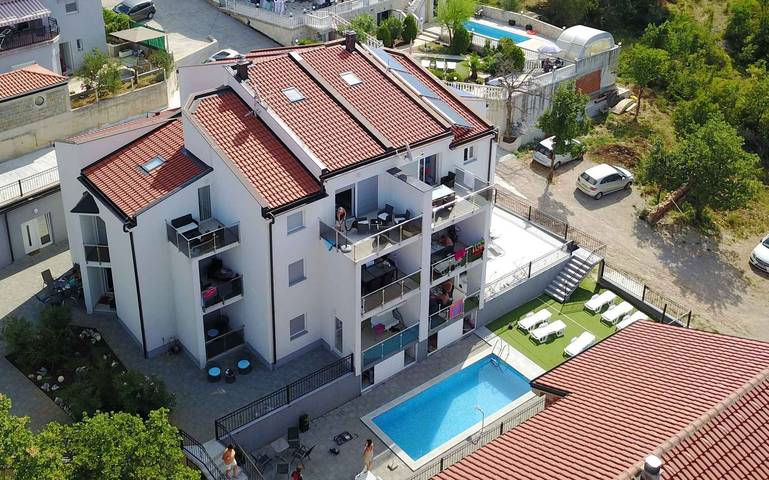 Ferienwohnung für 5 Personen, mit Balkon in Crikvenica