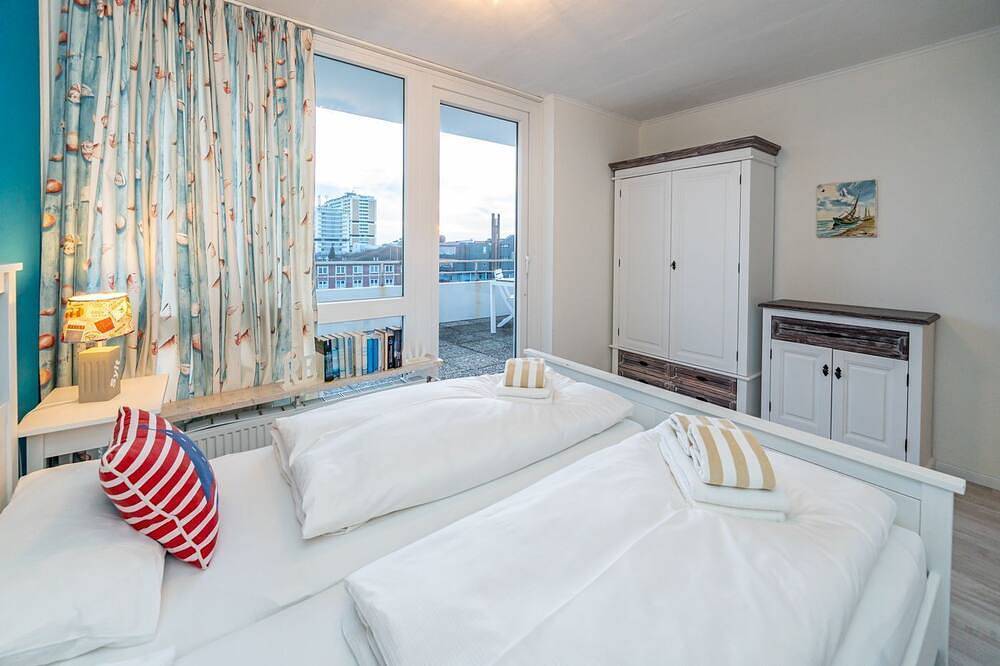 Ganze Wohnung, Weststrand, App 19 - Ferienwohnung mit Meerblick und Wlan in Westerland, Sylt (Gemeinde)