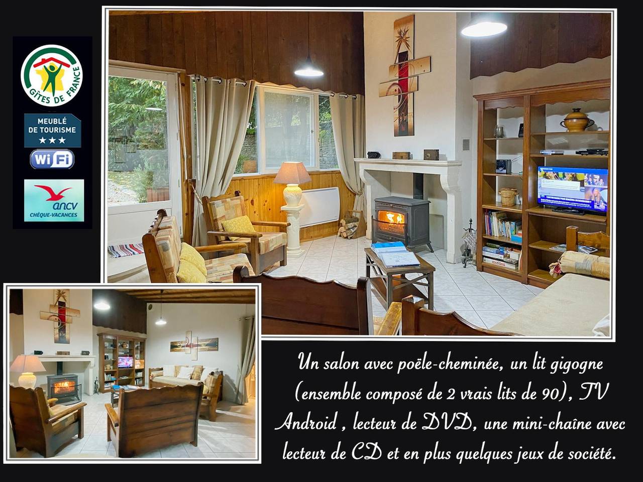 Charmant gîte en Bourgogne avec jardin, Wi-Fi et activités familiales in Ancy-le-Franc, Arrondissement d'Avallon
