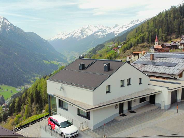 Ferienhaus für 4 Personen, mit Balkon