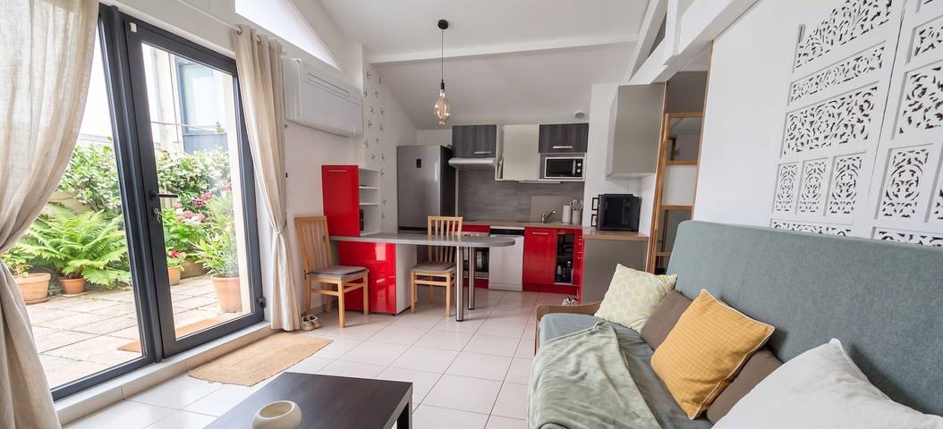 Appartement de vacances pour 2 personnes, avec terrasse, adapté aux familles à Bayonne