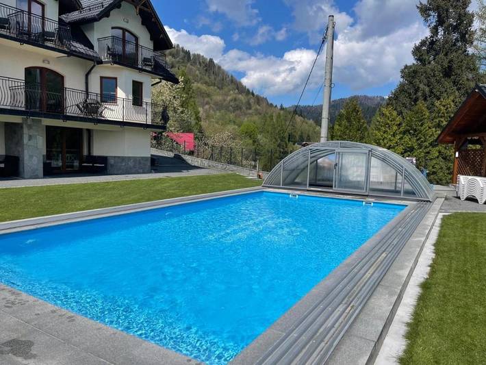 Gîte pour 4 personnes, avec Balcon et Jacuzzi ainsi que Terrasse et Jardin à Szczawnica - 2