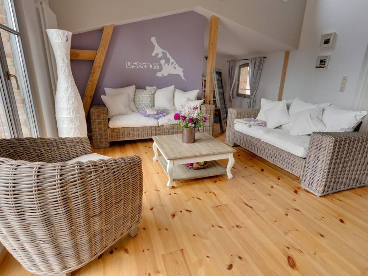 Ganze Ferienwohnung, Das Backsteinhus, App. Utkiek in Dargen, Usedom