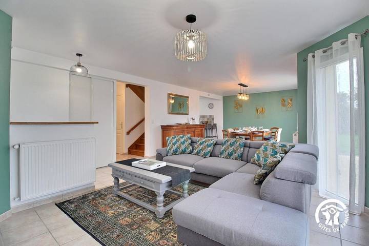 Gîte pour 8 personnes, avec jardin et terrasse, animaux acceptés à Berric - 2