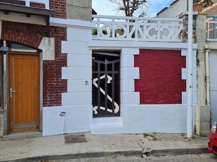 Gîte pour 4 personnes, avec vue et terrasse dans Plage Du Mesnil Val Criel Sur Mer - 4