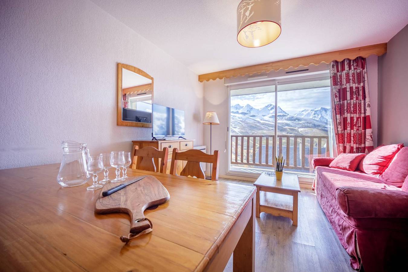 Ganze Ferienwohnung, Peyragudes Appartement pour 6 personnes in Germ, Französische Pyrenäen