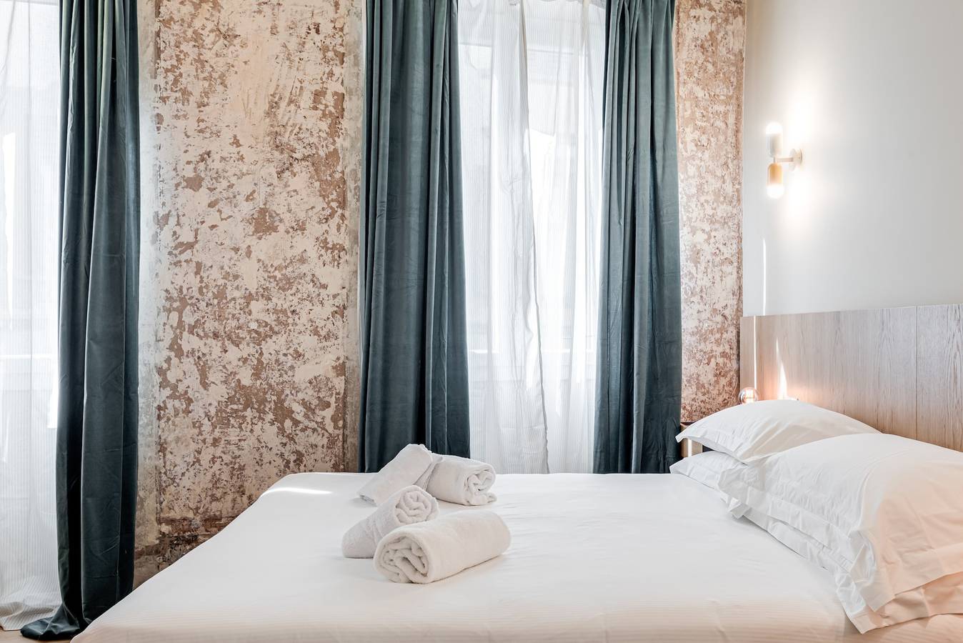 Zimmer 'Florence Rooms Orange' mit Wlan und Klimaanlage in Florence city center, Florenz