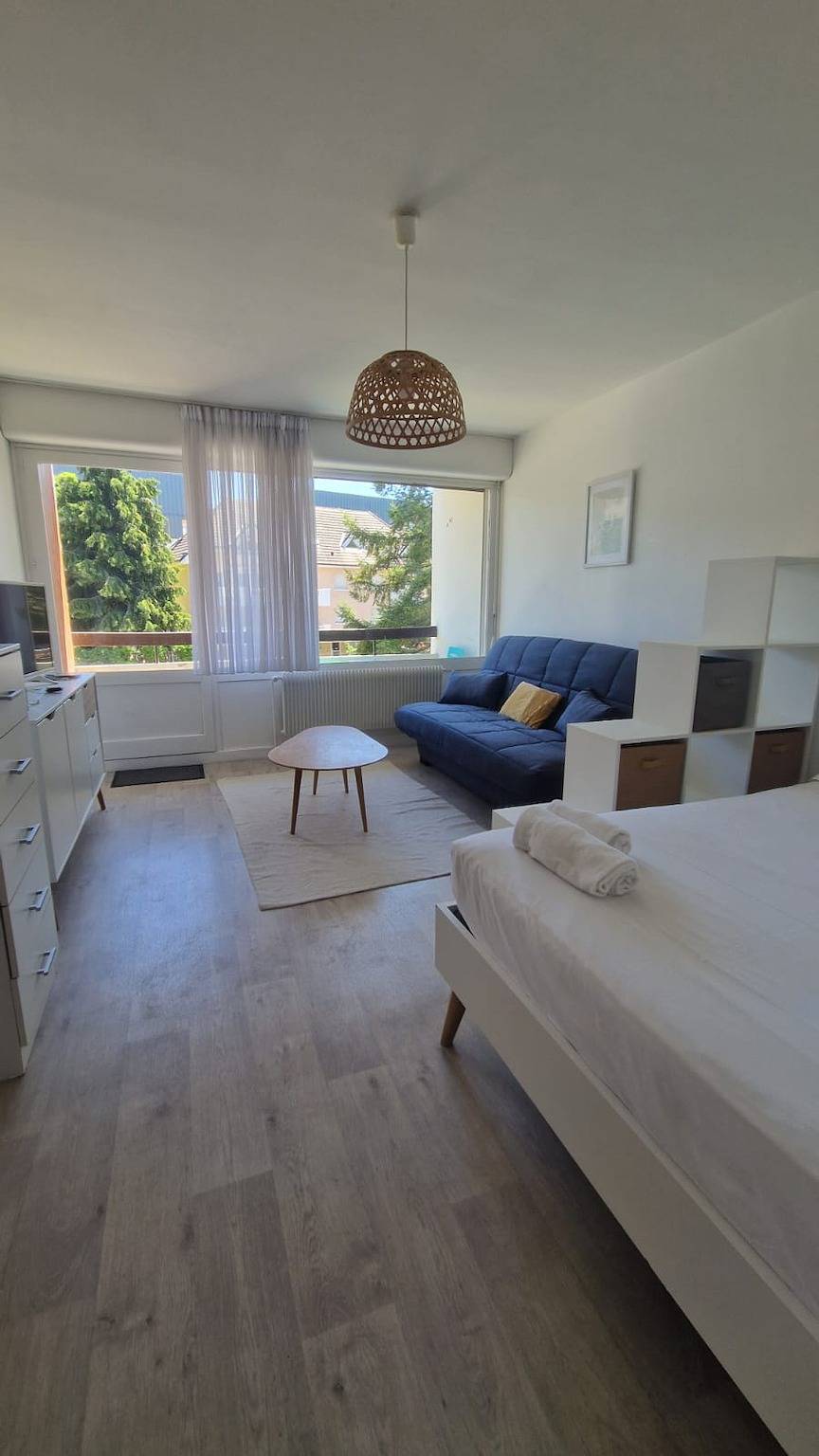 Appartement entier, Grand Studio au calme proche d'Annecy pouvant accueillir jusqu'à trois pers in Annecy-le-Vieux, Annecy (commune)