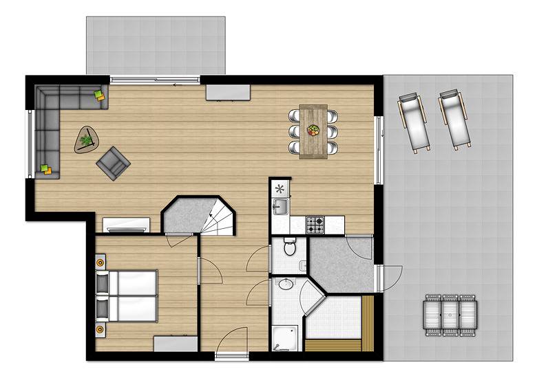 Vakantie Zeeland — Vz2496 Vakantiehuis Scharendijke in Scharendijke, Grevelingenmeer