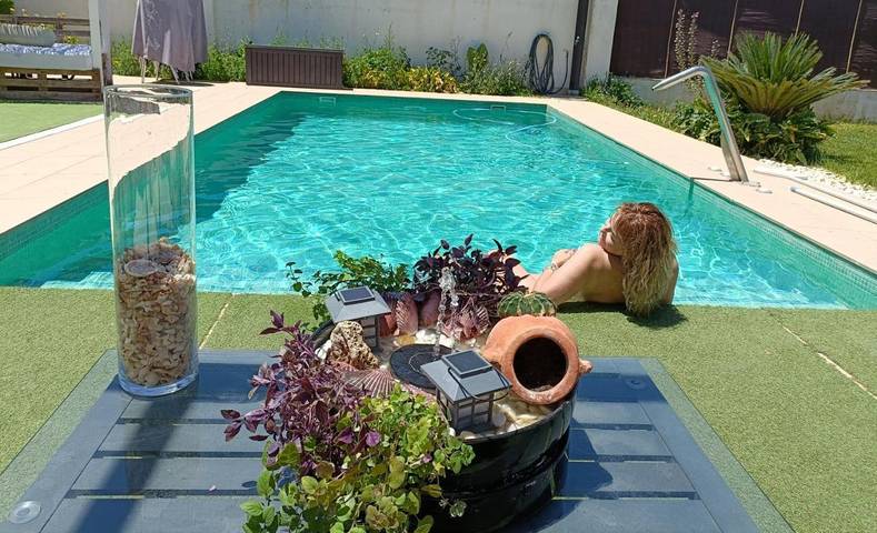 Apartamento de vacaciones para 4 personas, con jardín además de vistas y piscina - 1