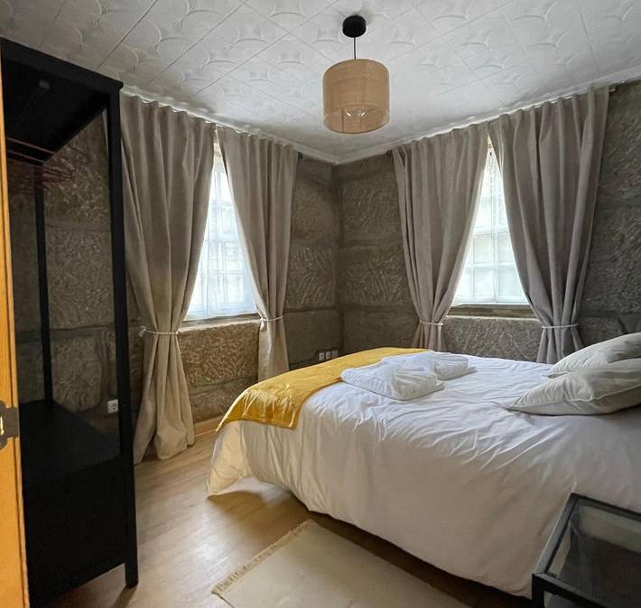 Gîte pour 4 personnes, avec vue dans Nelas