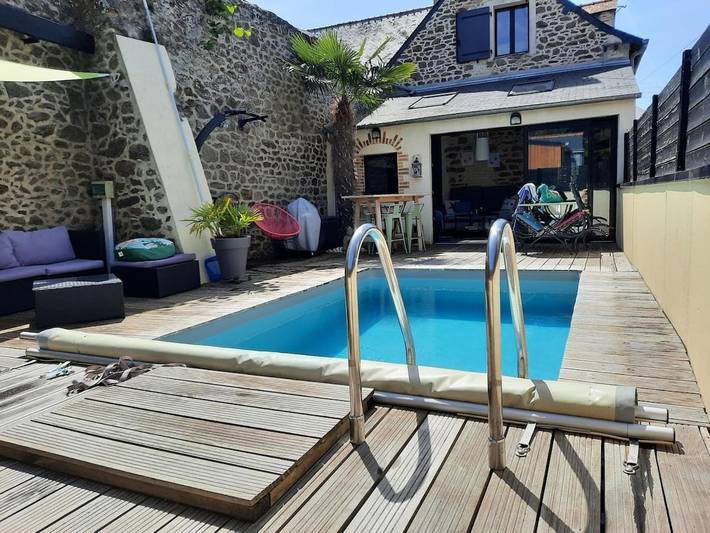 Villa pour 6 personnes, avec jardin et piscine à Saint-Malo