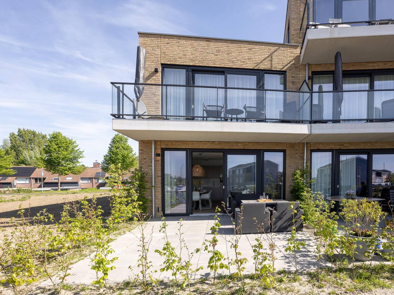 Ganze Wohnung, Hafenwohnung mit privatem Garten in Kortgene in Kortgene, Niederländische Nordsee