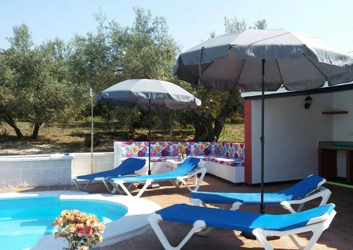 Casa rural para 6 personas, con jardín además de vistas y piscina en Antequera - 3