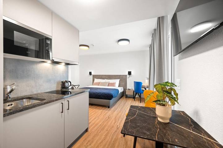 Location de vacances pour 5 personnes, avec balcon, animaux acceptés à Avenches - 4