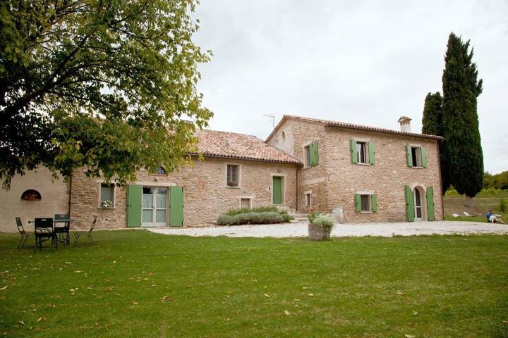 Chambre d’hôte pour 2 personnes, avec Jardin ainsi que Piscine et Vue à Brisighella