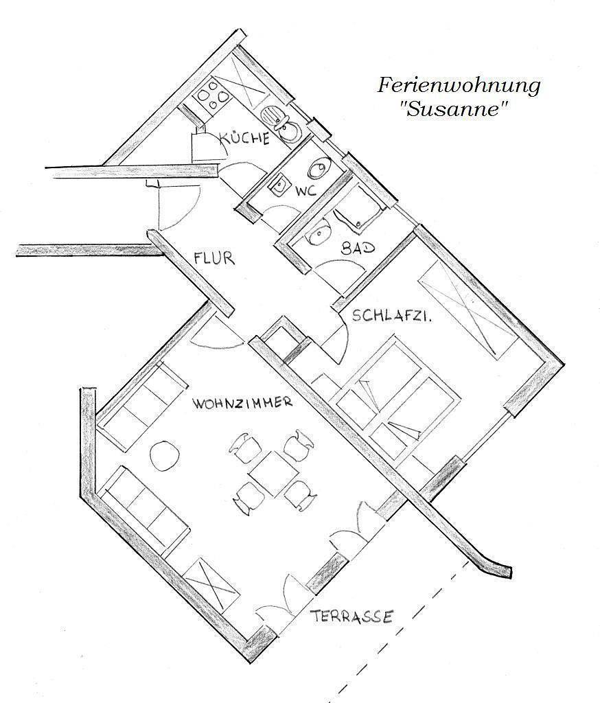 Apartamento vacacional entero, Ferienwohnung Susanne in Bad Hindelang, Suabia (Baviera)