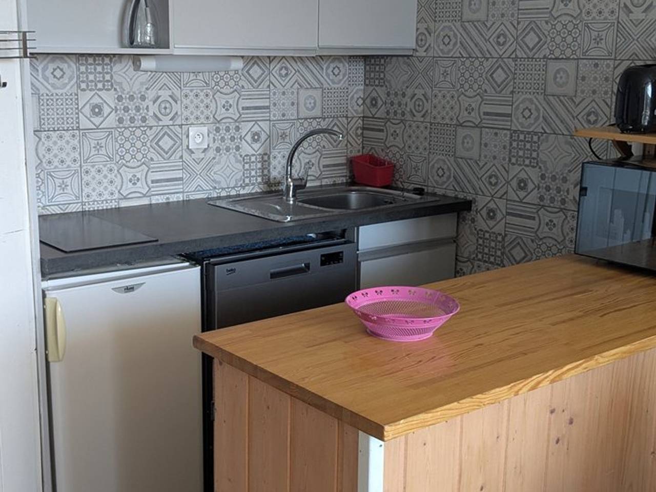 Appartement entier, Maxi Studio pour 4 pers, Expo Sud, au Centre d'Orcières Merlette, Proche Pistes et Commerces in Orcières, Parc national des Écrins