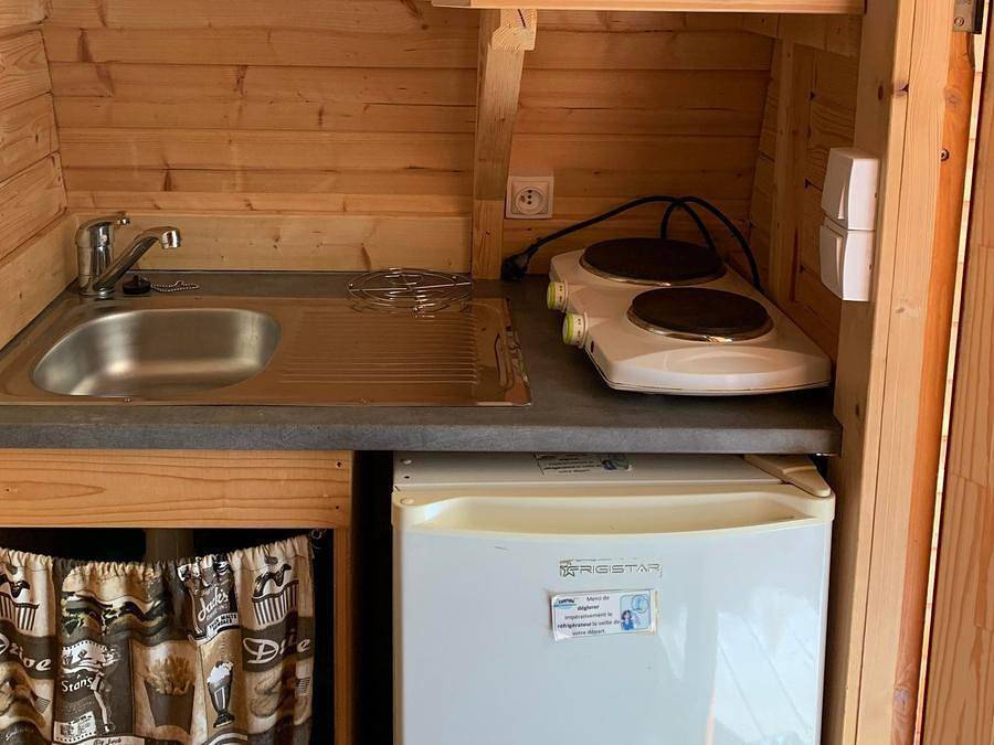 Camping L'Etang du Pays Blanc - Alojamiento 2 personas - Pod (sin ducha) in Guérande, Côte de Jade