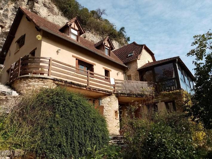 Appartement de vacances pour 2 personnes, avec jardin dans le Lot