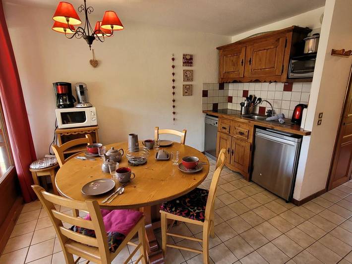 Vakantiewoning voor 4 personen, met balkon in Les Gets