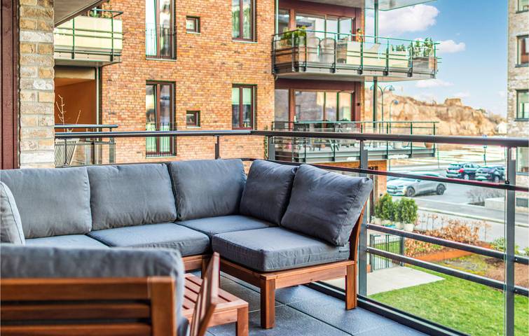 Ferienwohnung für 4 Personen, mit Terrasse und Seeblick in Kristiansand - 2