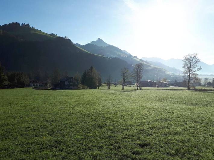 Ferienwohnung für 4 Personen, mit Balkon und Garten sowie Ausblick in Zöblen - 3