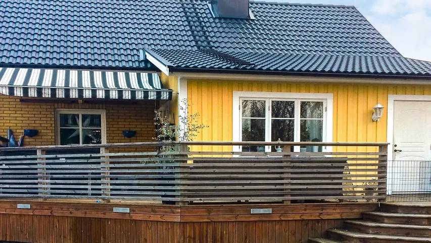 Ferienhaus für 6 Personen, mit Whirlpool und Garten, mit Haustier