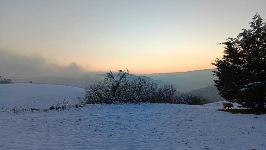 Location de vacances pour 4 personnes, avec jardin ainsi que piscine et vue à Saint-Beauzély - 3