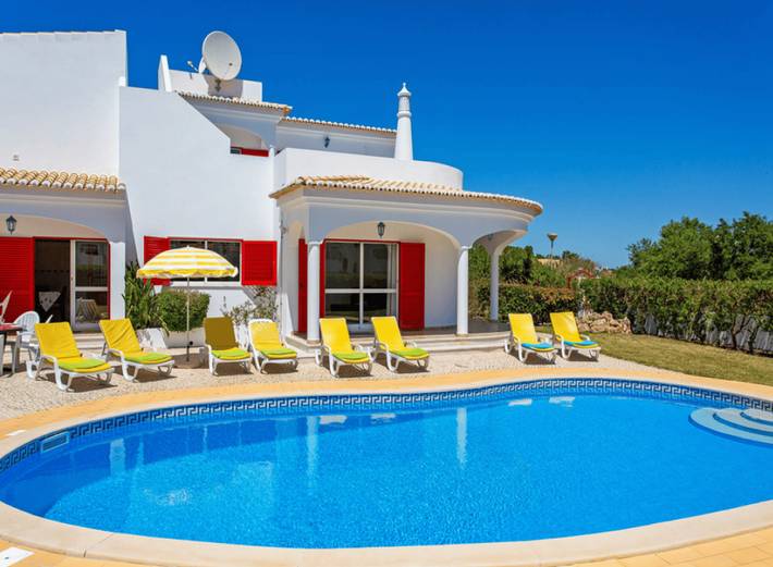 Casa rural para 8 personas, con vistas al mar y piscina además de jardín y balcón en Armação de Pêra (costa) - 3