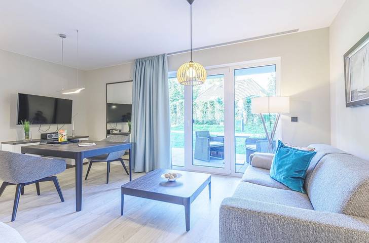 Ferienwohnung für 3 Personen, mit Terrasse und Sauna in Wustrow