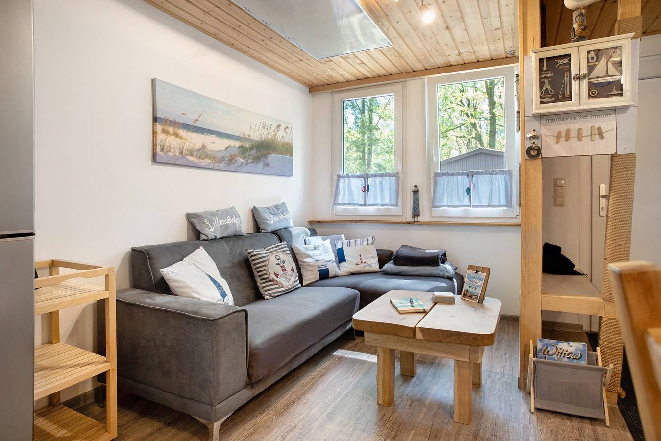 Bungalow "Hörselberg, Bgl 15" mit privater Terrasse und Wlan in Bakenberg, Dranske