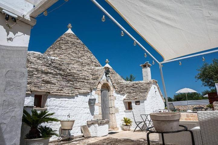 Location de vacances pour 4 personnes, avec vue et jardin à Alberobello - 4