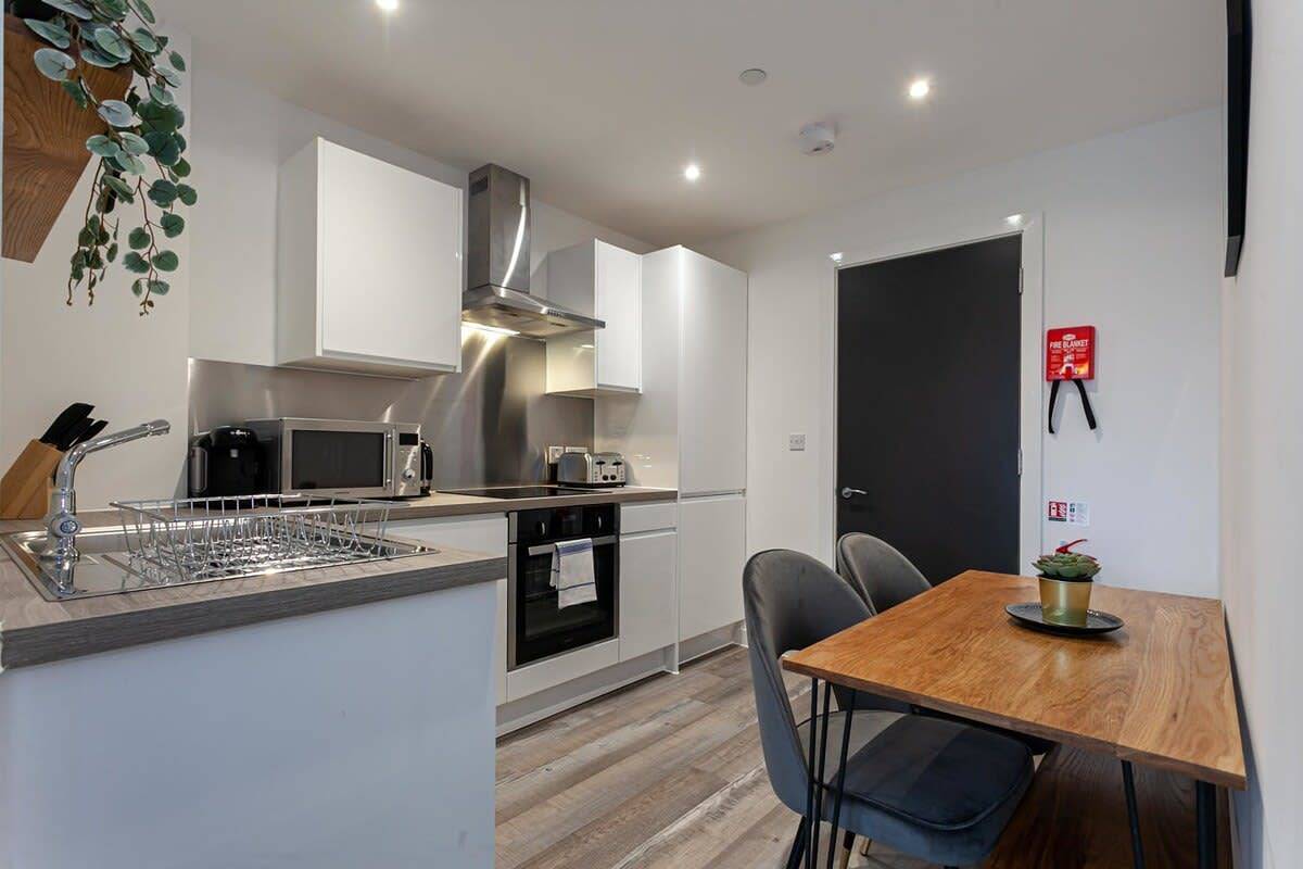 Appartamento intero, Modern 2 Bed Flat 5min to Old Trafford Stadium in Greater Manchester