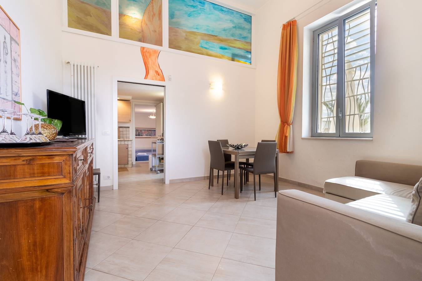 Villa "Water Run" mit Meerblick, privatem Pool und Wlan in San Giorgio (Bari), Bari Provinz